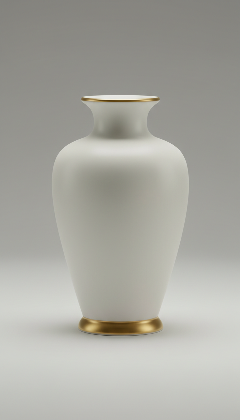 Brushed Brass Candleholder Set