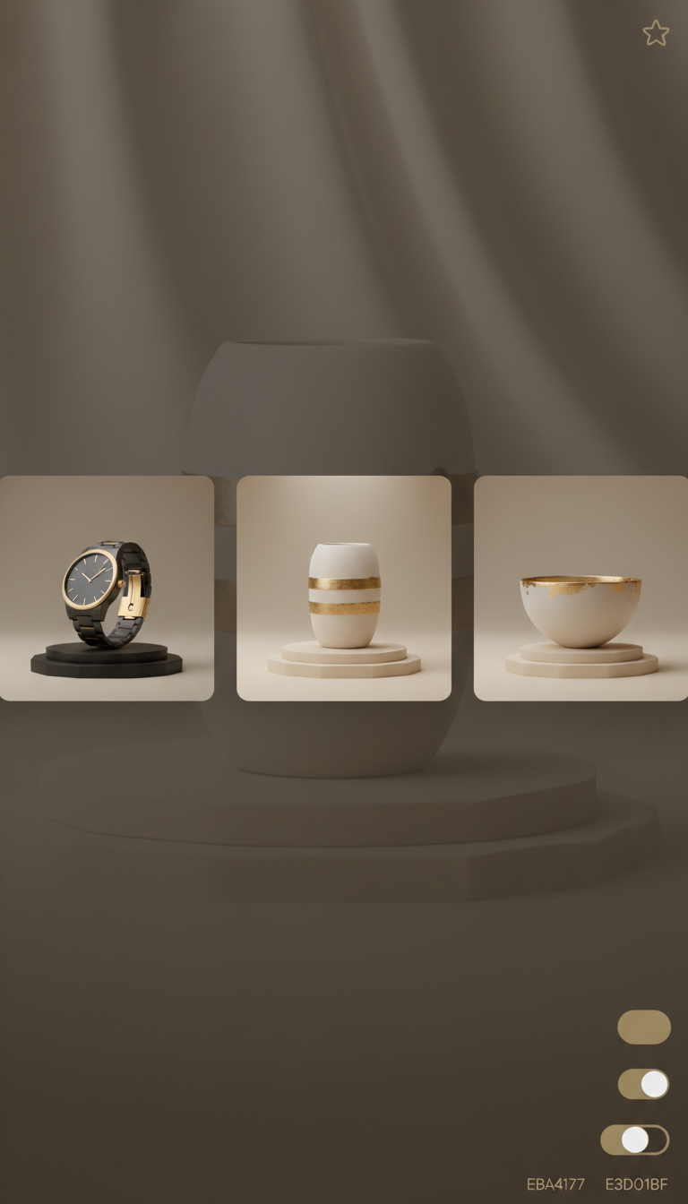 Minimal Theme With Eastern Motifs