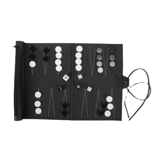 The Roll-Up Backgammon Set – A Legacy of the East in a Travel Bag