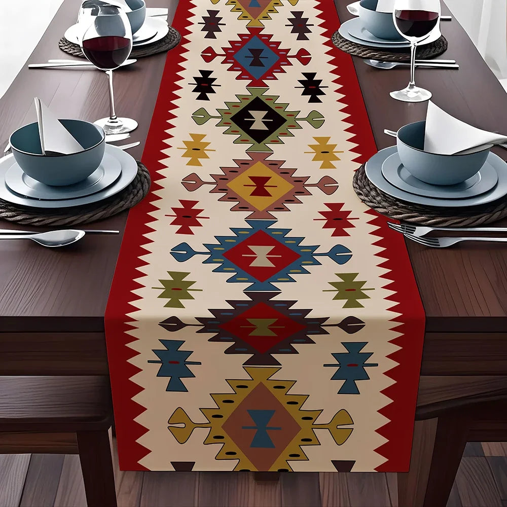 The Universal Boho – Washable Bohemian Table Runner