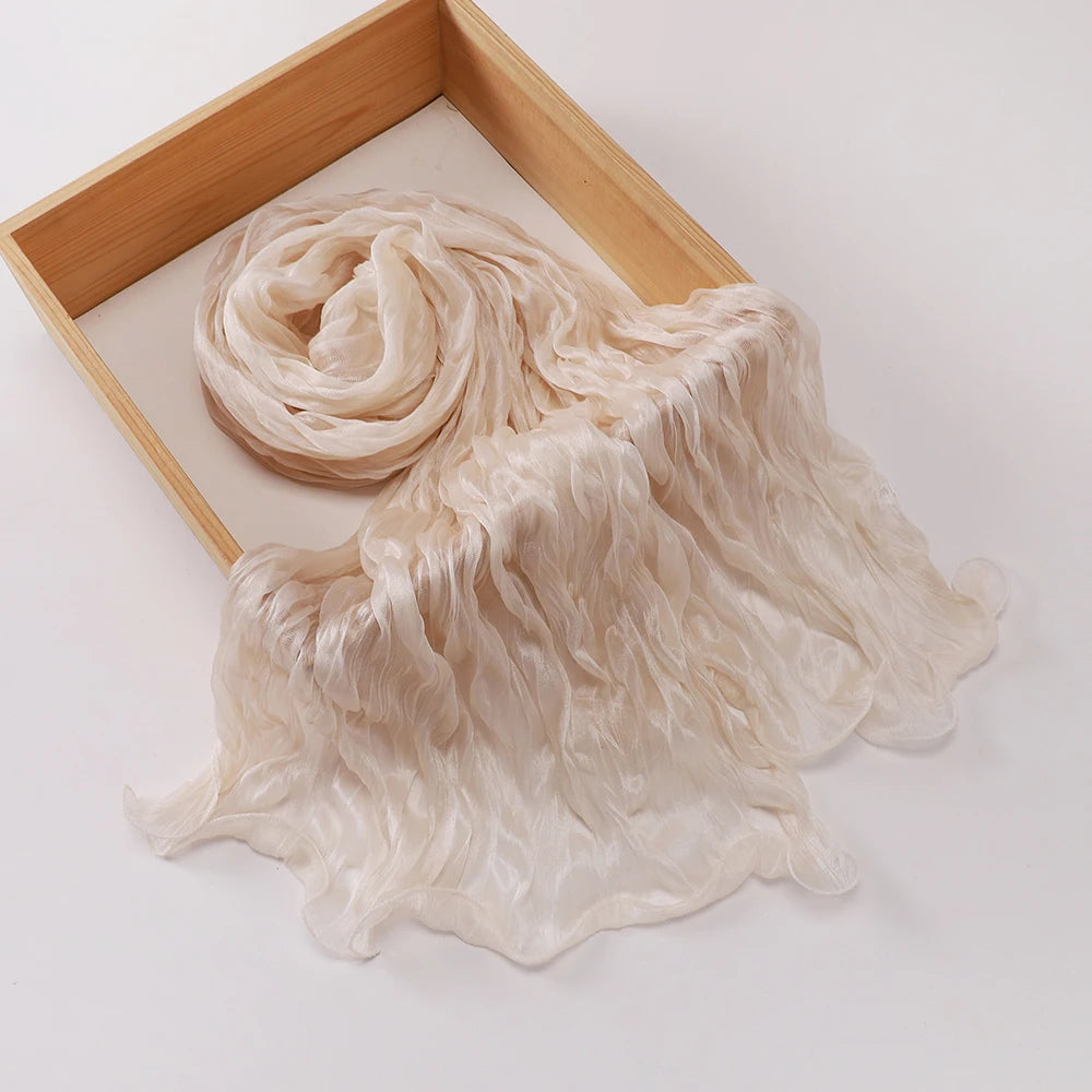 The Wavy Edge Hijab – Elegance with Every Fold
