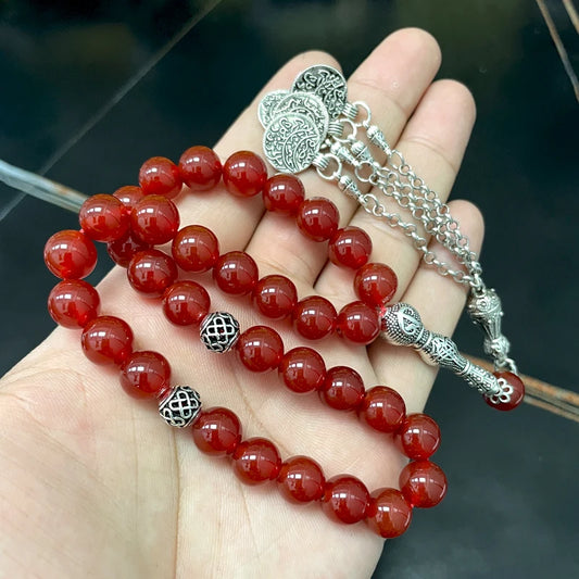 The Red Agate Tasbih – A Companion for Your Dhikr