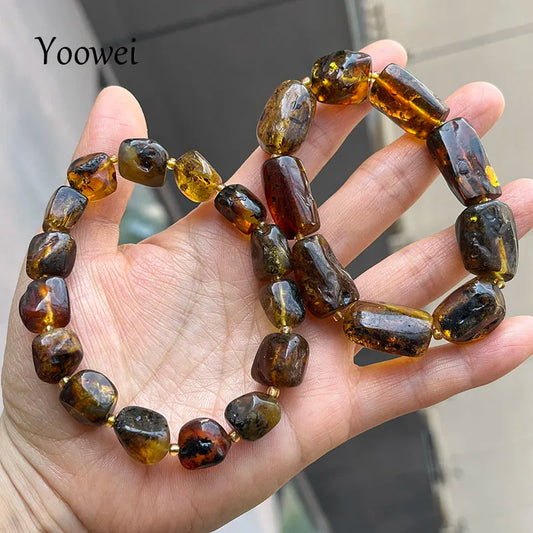 The Plant Amber Bracelet – Nature's Fragrance on Your Wrist