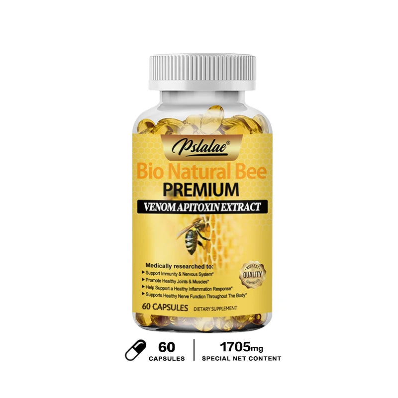 Bee Venom Extract Capsules 120 capsules Non-GMO