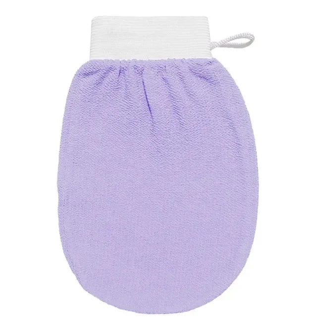 Hot sale Silicone Body Scrubber Bath Brush 1Piece Double Sided Hammam Scrub Mitt Magic Peeling Glove Exfoliating Tan Removal
