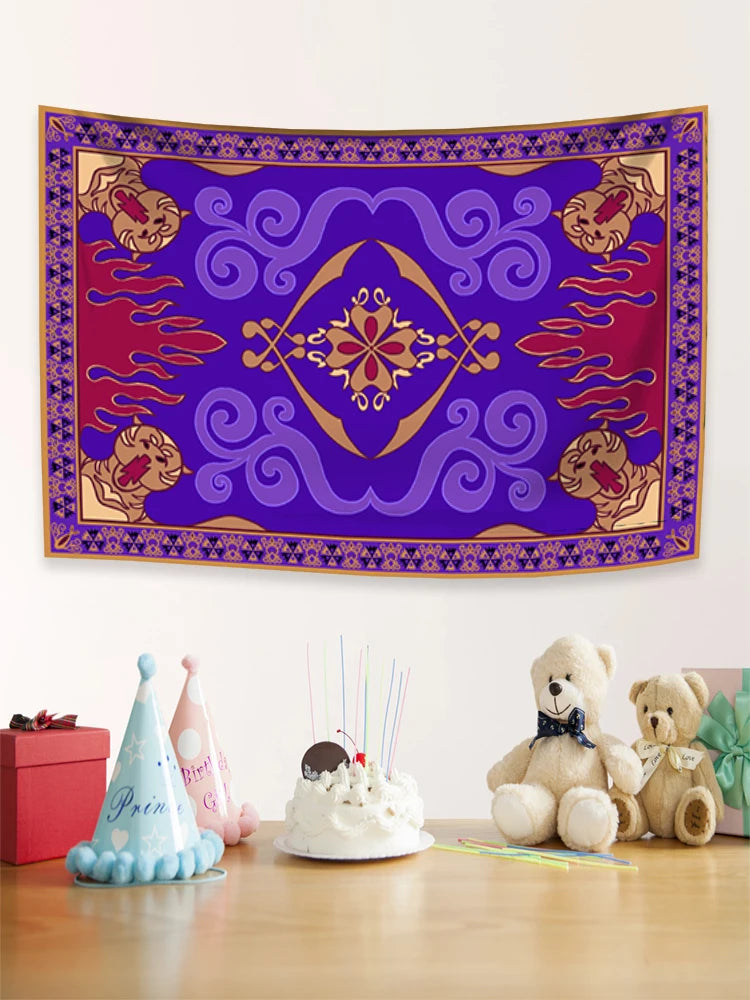 Aladdin Flying Carpet Flag Polyester Printed Banner 60X90CM 90X150CM for Home And Outdoor Decor