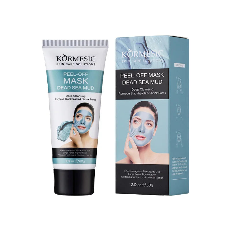 Peel Off Mask 6 Types Charcoal/Rose/24K Gold/Aloe/VC/Dead Sea Mud Deep Clean Blackheads Oil Control Whitening Soothing Pores