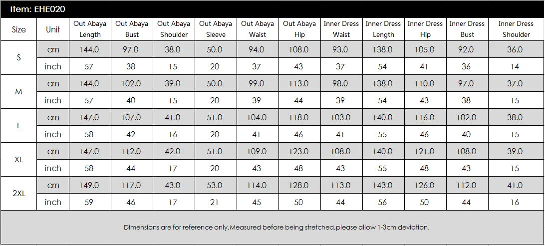 Eid Elegance – 2 Piece Kaftan Set for the Arab Woman in America