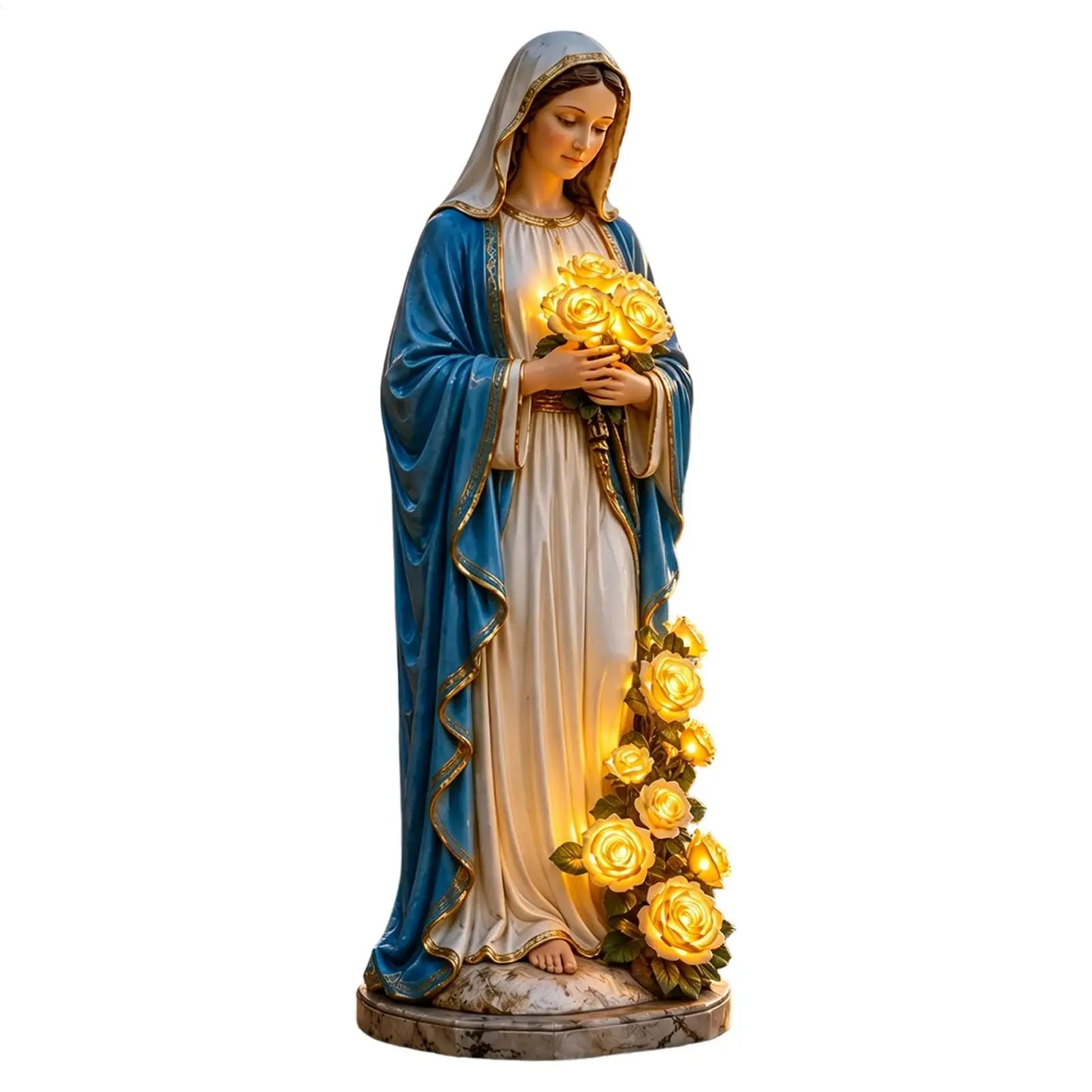 Resin Waterproof Decorative Lights Lantern Outdoor Decor Garden Lamps Statue Lanterns For Lawn Patio Porch Outside Yard Backyard