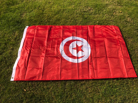 The Tunisia Flag – A Banner of Jasmine and Pride