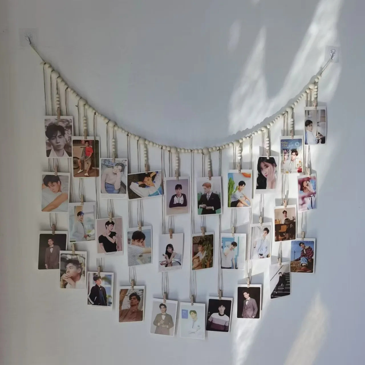 Family Photos Tapestry Home Decor Macrame Wall Hanging with Tassel Eid Ramadan Decoration Housewarming Gift