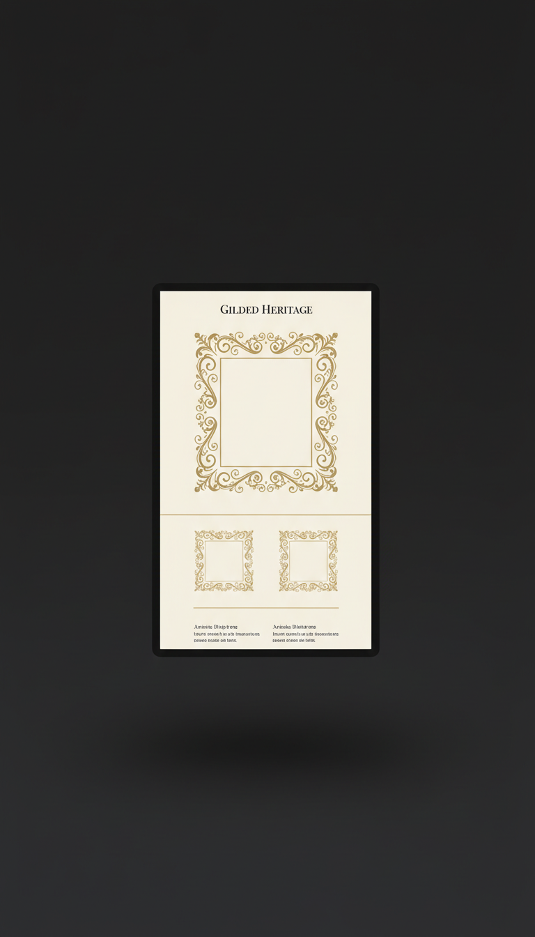 Arabic-Inspired Luxury Typography
