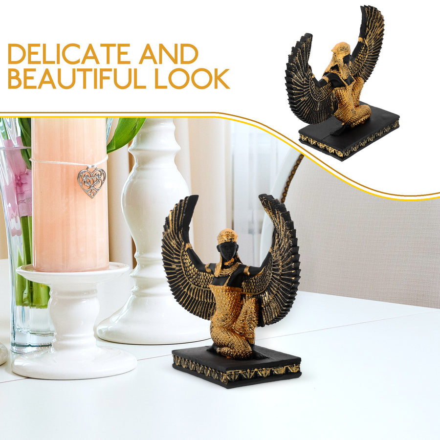 Egyptian Goddess of Beauty Resin Statue – Ancient Egypt Feminine Decor