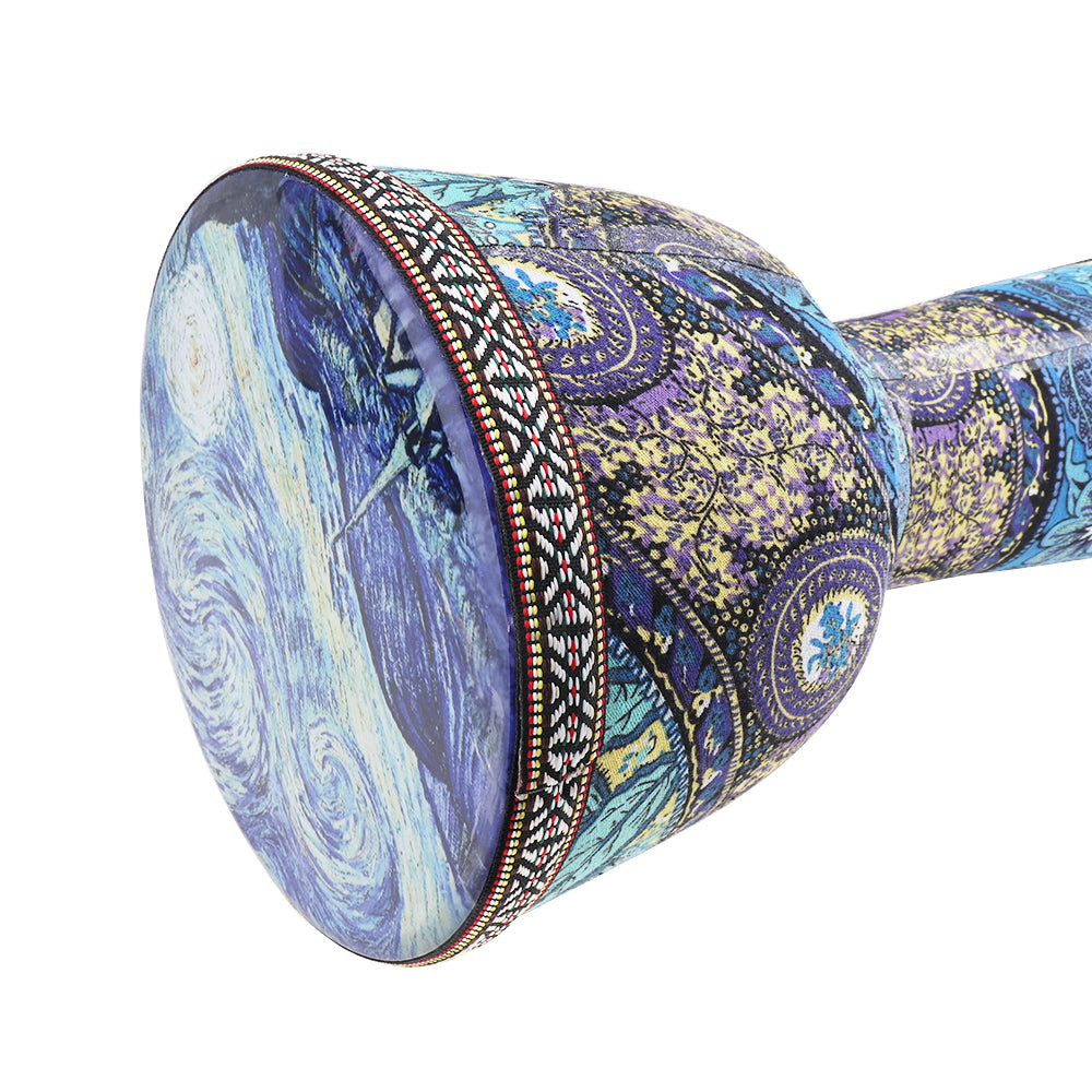 4 Inch / 6 Inch / 8.5 Inch Professional African Djembe Drum Colorful Wood Good Sound Traditional Musical Instrument