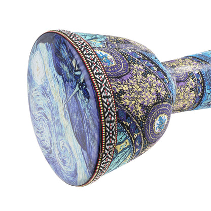 4 Inch / 6 Inch / 8.5 Inch Professional African Djembe Drum Colorful Wood Good Sound Traditional Musical Instrument