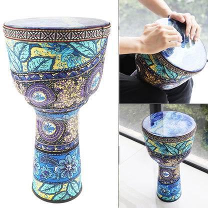 4 Inch / 6 Inch / 8.5 Inch Professional African Djembe Drum Colorful Wood Good Sound Traditional Musical Instrument