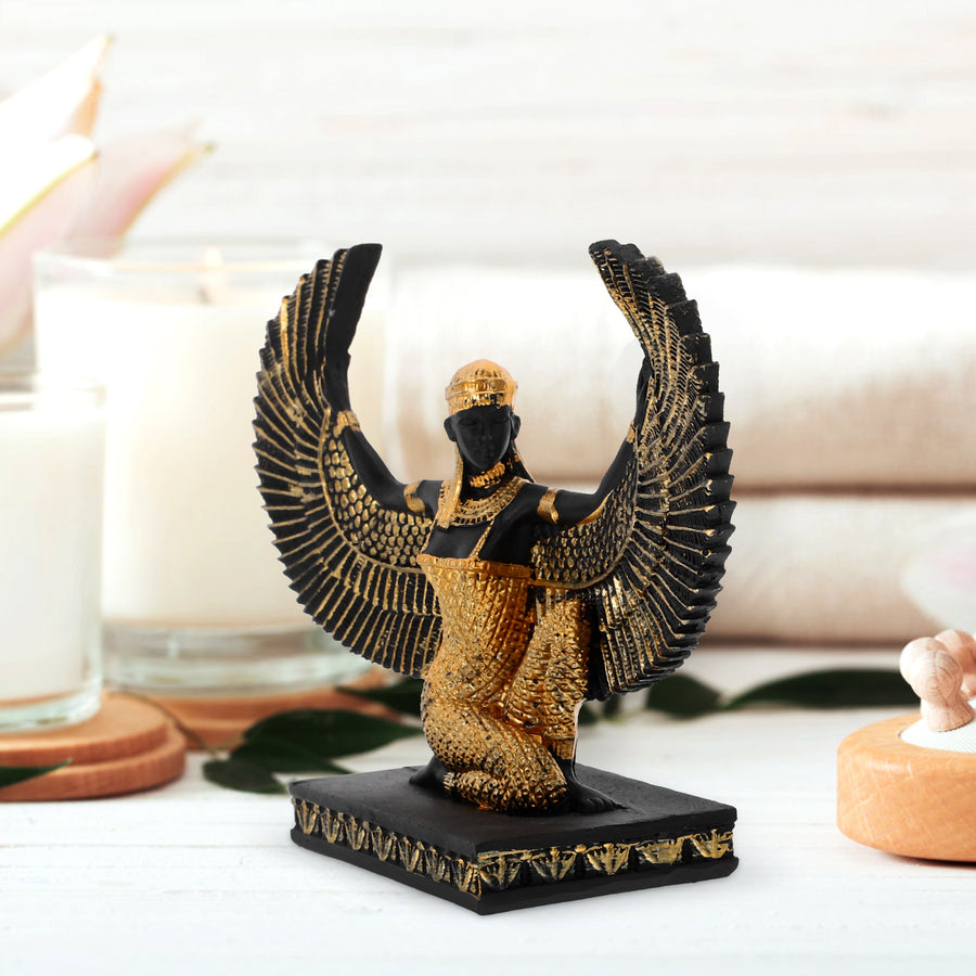 Egyptian Goddess of Beauty Resin Statue – Ancient Egypt Feminine Decor