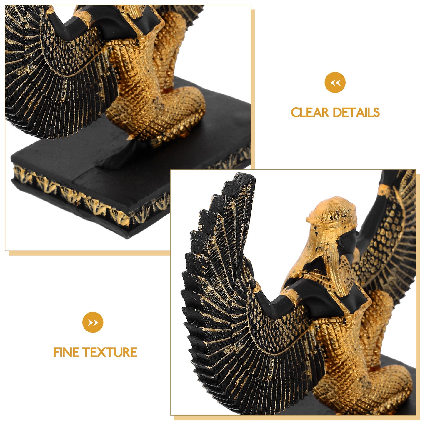 Resin Goddess of Beauty Egyptian Statue Decorative Egyptian Goddess Statue