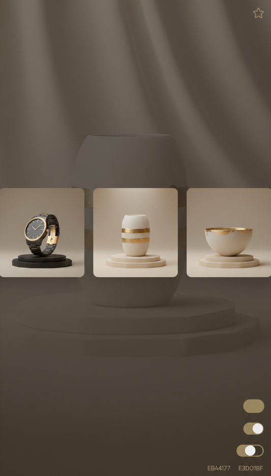 Minimal Theme With Eastern Motifs