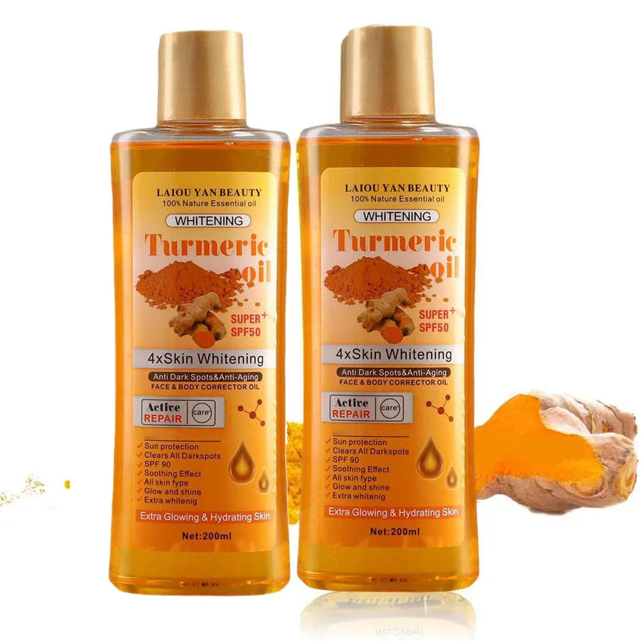 The Golden Serum – Turmeric & Ginger Deep Hydration Face Oil (200ml)