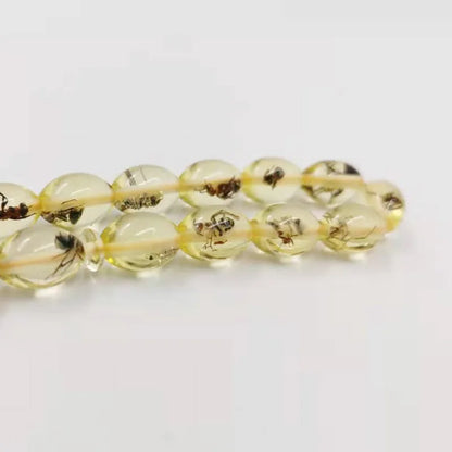 Resin Tasbih 33 66 99 Real insect beads Cotton Tassel Eid gift For Muslim prayer Rosary Man's Misbaha Islamic Turkish Bracelets