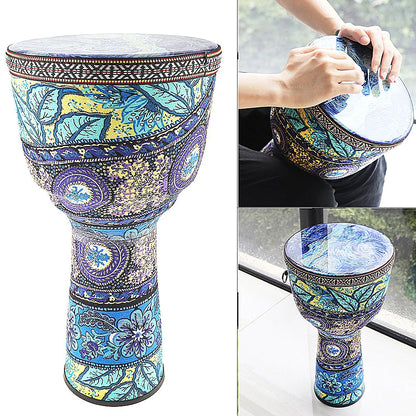 4 Inch / 6 Inch / 8.5 Inch Professional African Djembe Drum Colorful Wood Good Sound Traditional Musical Instrument