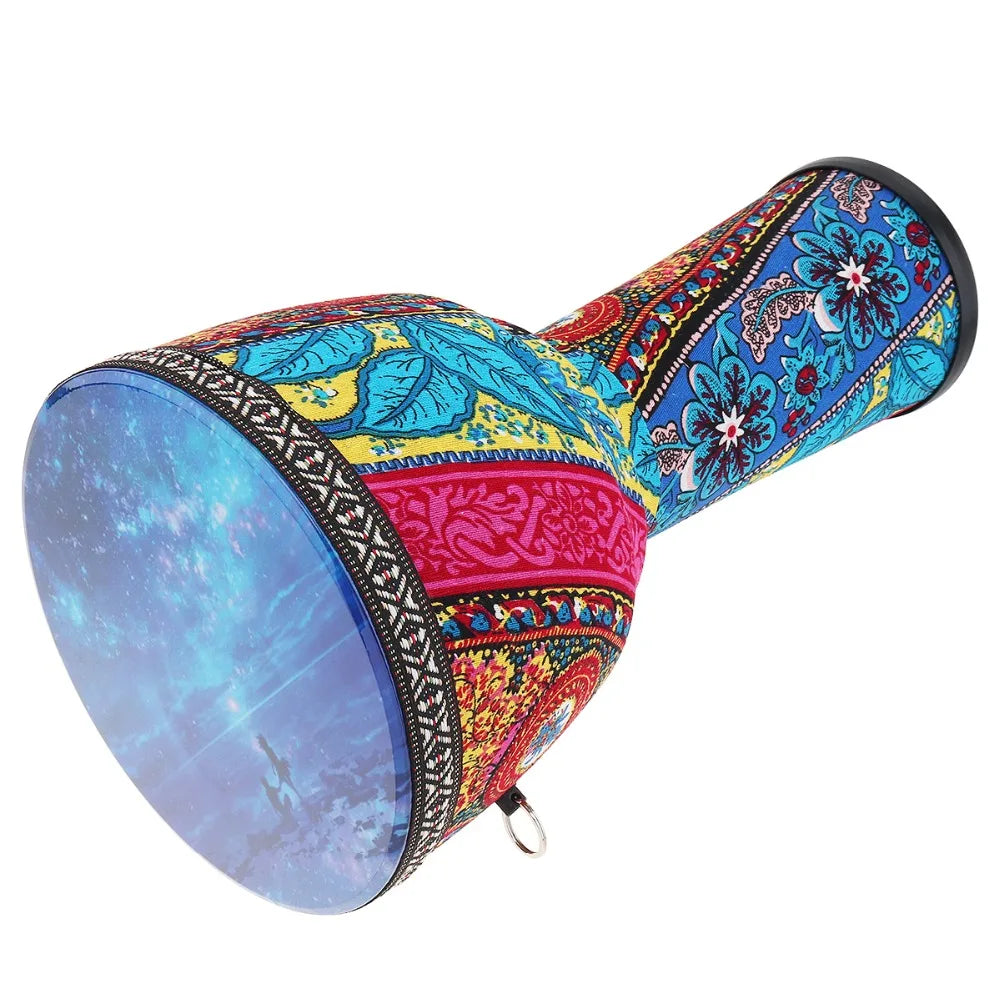 4 Inch / 6 Inch / 8.5 Inch Professional African Djembe Drum Colorful Wood Good Sound Traditional Musical Instrument