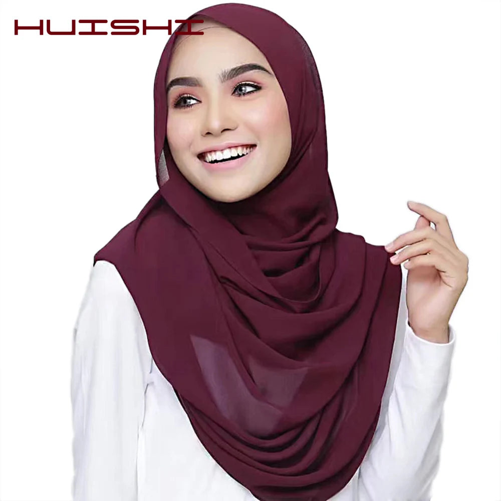 The Bubble Chiffon Hijab – Light as Air, Bold in Style