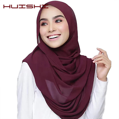 The Bubble Chiffon Hijab – Light as Air, Bold in Style