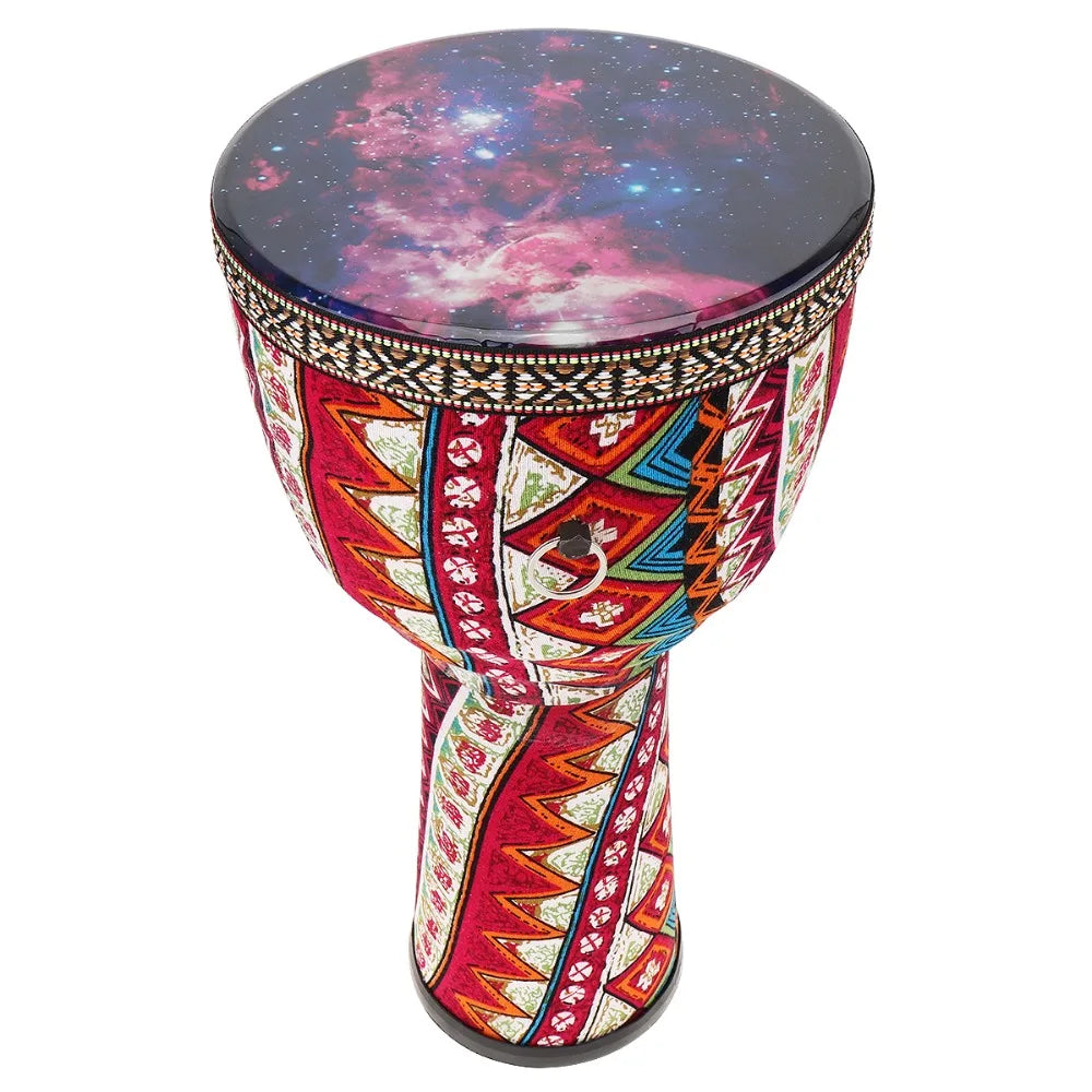 4 Inch / 6 Inch / 8.5 Inch Professional African Djembe Drum Colorful Wood Good Sound Traditional Musical Instrument