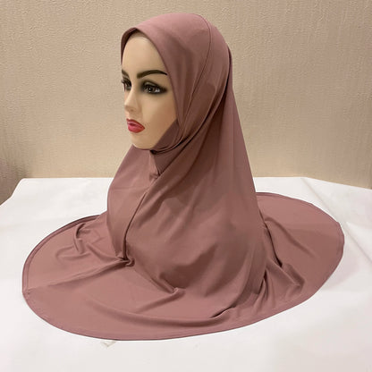 The Amira Pull-On Hijab – Full Coverage, Effortless Modesty