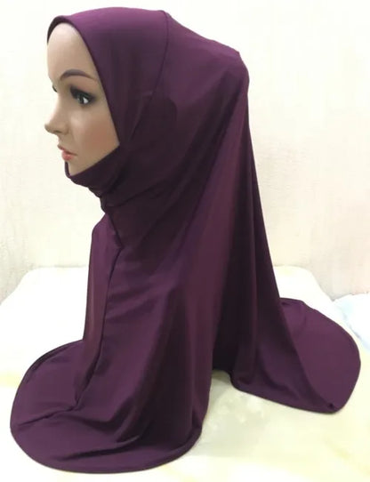 The Amira Pull-On Hijab – Full Coverage, Effortless Modesty