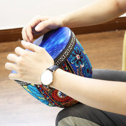 4 Inch / 6 Inch / 8.5 Inch Professional African Djembe Drum Colorful Wood Good Sound Traditional Musical Instrument