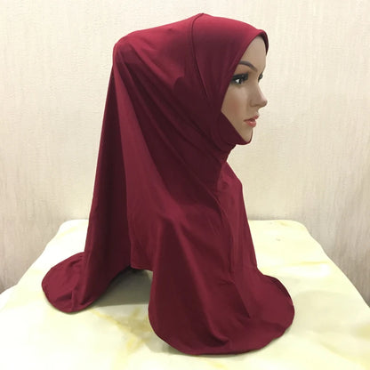 The Amira Pull-On Hijab – Full Coverage, Effortless Modesty