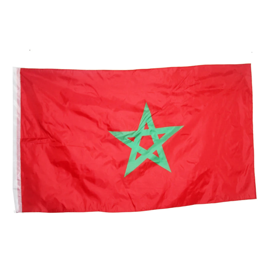 Morocco Flag 90×60cm – Kingdom of Morocco Decorative Banner for Home & Events