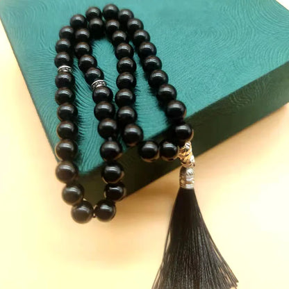Islamic Tasbih Bracelet – 33/45 Beads Stone Prayer Beads, 8mm Masbaha Gift