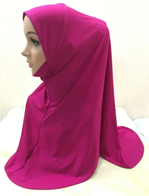 The Amira Pull-On Hijab – Full Coverage, Effortless Modesty
