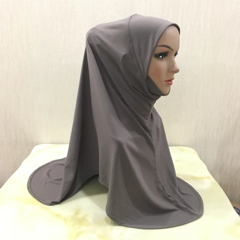 The Amira Pull-On Hijab – Full Coverage, Effortless Modesty