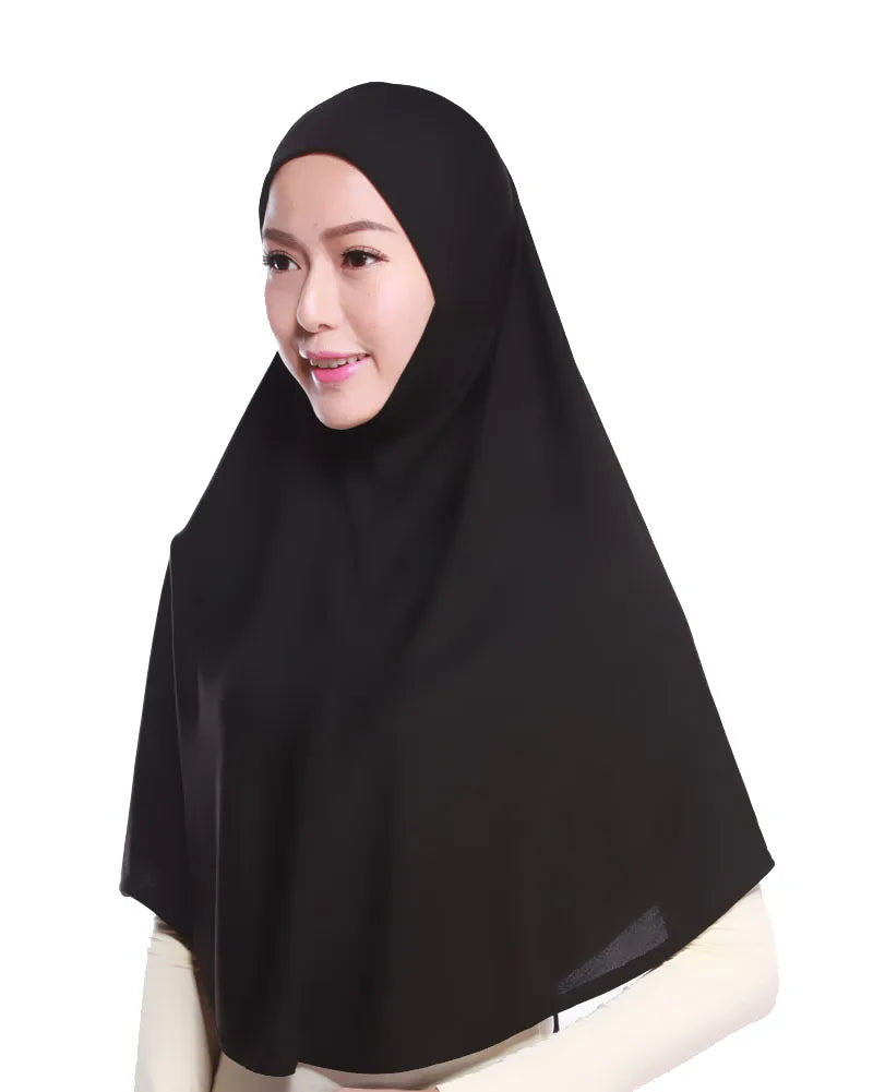 The Amira Pull-On Hijab – Full Coverage, Effortless Modesty