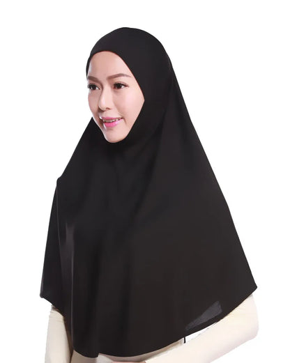 The Amira Pull-On Hijab – Full Coverage, Effortless Modesty