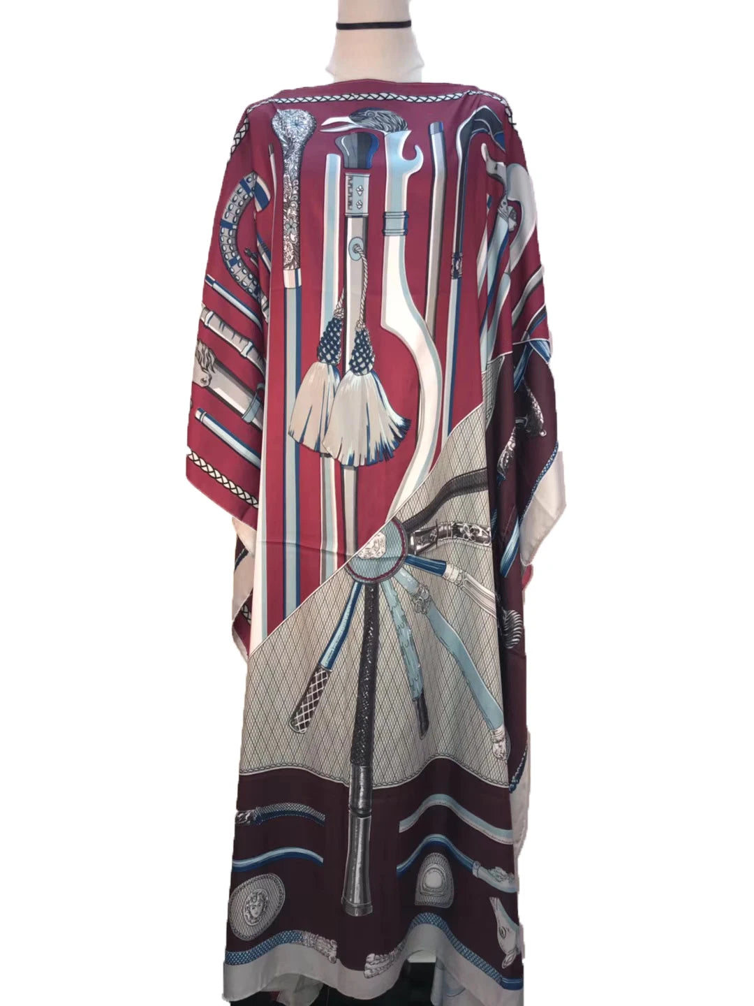 Boho in America – Silk Kaftan for the Arab Woman