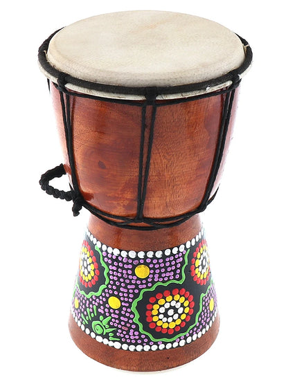 8  Inch  Professional African Djembe Drum Wood Good Sound Traditional Musical Instrument