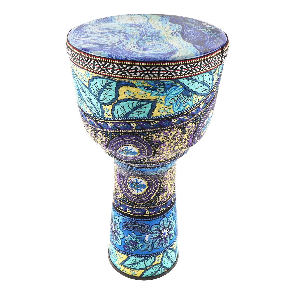 4 Inch / 6 Inch / 8.5 Inch Professional African Djembe Drum Colorful Wood Good Sound Traditional Musical Instrument