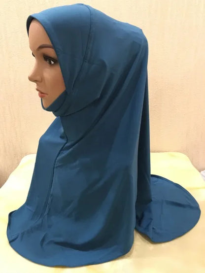 The Amira Pull-On Hijab – Full Coverage, Effortless Modesty