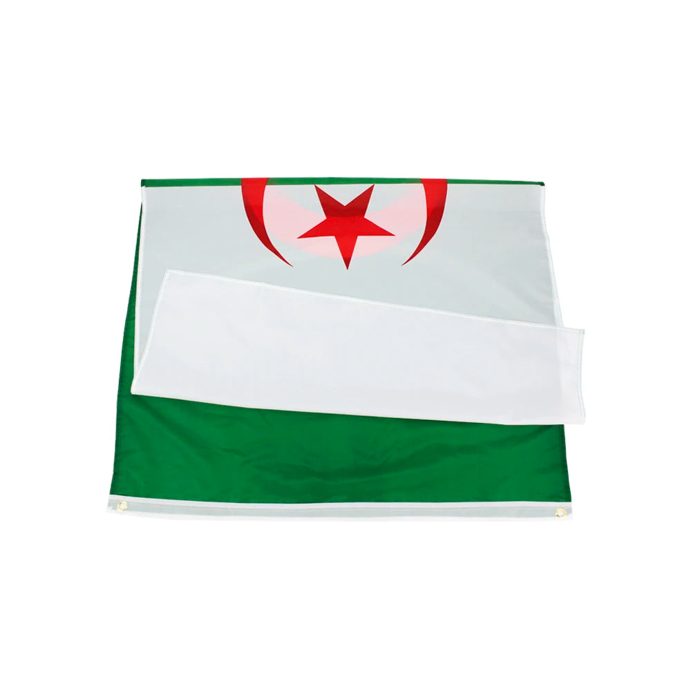XIANGYING High Quality ALG Algeria Flag 90x150cm Hanging Polyester Algeria flag National Flag Banner Office Activity parade