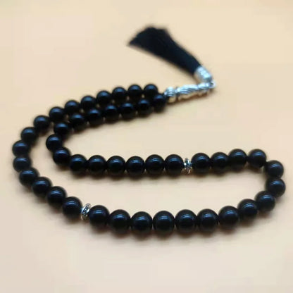 Islamic Tasbih Bracelet – 33/45 Beads Stone Prayer Beads, 8mm Masbaha Gift