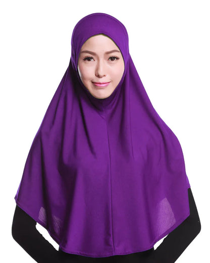 The Amira Pull-On Hijab – Full Coverage, Effortless Modesty