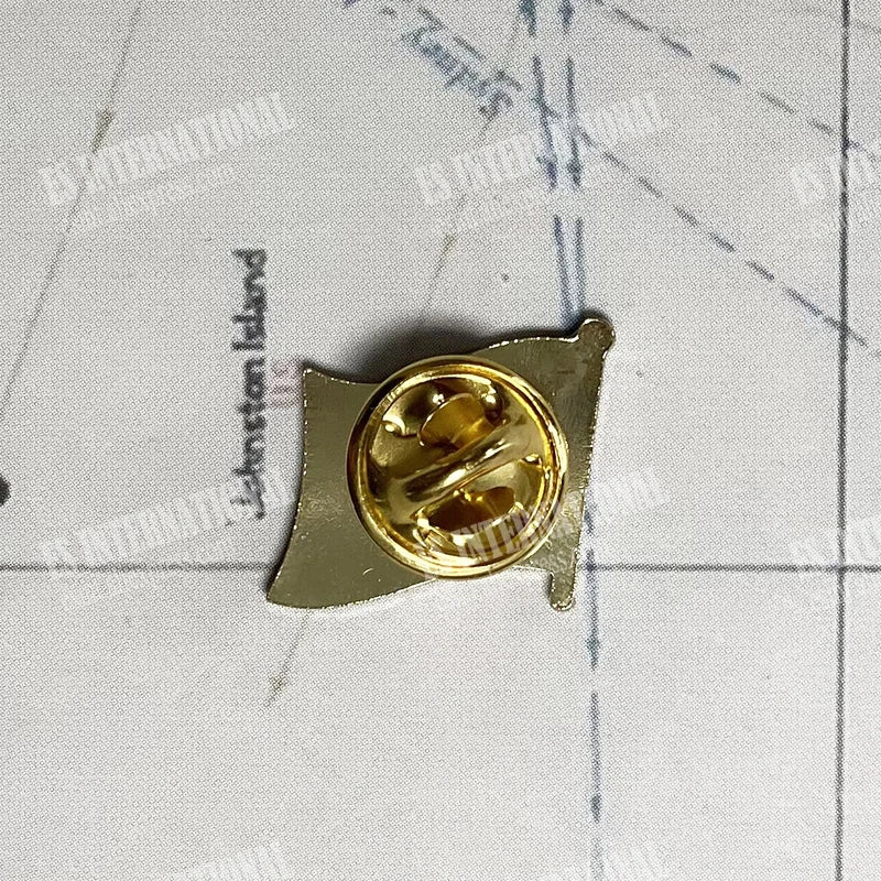 Jordan Flag Enamel Pin – Crystal Epoxy Brooch, National Souvenir Lapel Badge