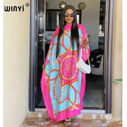 The Blogger's Choice – African Silk Kaftan for the Arab Woman in America