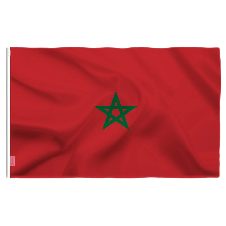 Morocco Flag 90×60cm – Kingdom of Morocco Decorative Banner for Home & Events